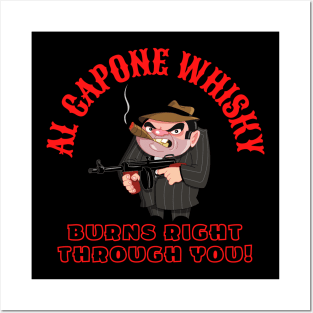 Al Capone Whisky Posters and Art